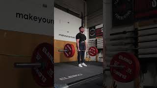 220 KG  485 LB x 8 Conventional Deadlift [upl. by Winer]