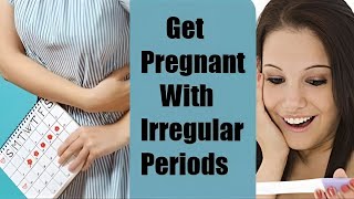 quotIs it Possible Getting Pregnant with Irregular Periodsquot helpbyreetu [upl. by Gusta]