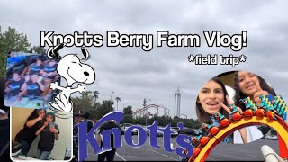 KNOTTS BERRY FARM VLOG [upl. by Paterson]