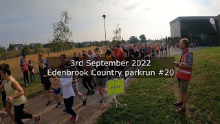 Edenbrook Country parkrun 20  September 3rd 2022 fast [upl. by Marks]