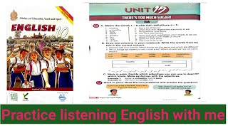 English Grade 10 Tapscripts of Unit 15 wheres too much sugar listening skills [upl. by Annaliese110]