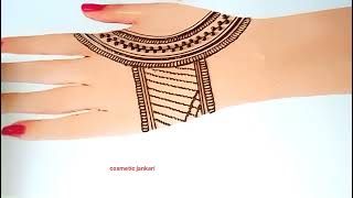 new latest simple mehndi designeasy beautiful fullhand mehndi designMehandi ka design mehandi [upl. by Anole326]