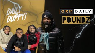 AMERICANS REACT  Poundz  Daily Duppy  GRM Daily [upl. by Temple]