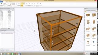 Kast omzetten vanuit Dynaplan naar WoodWOP via Woodassembler [upl. by Gnoht]