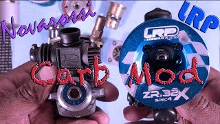 LRP 32x Carb Swap with Novarossi Carb [upl. by Surbeck609]