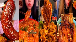 mukbang ASMR  food  eating  compilation  🤤🤤147 [upl. by Etheline]