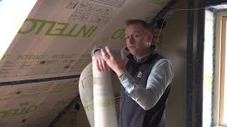 Intello Plus Intelligent Airtight Membrane  Passive House Insulation Series Part 8 [upl. by Pugh723]