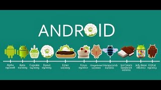 Evolution of Android  10 to Android 50  List of Android versions [upl. by Adrahc]