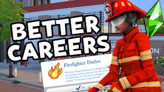 Expand your Sims 4 Careers with these amazing Mods LINKS [upl. by Kaia]