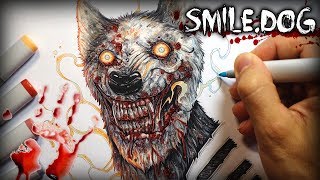 quotSmiledogquot Horror Story  Creepypasta  Drawing [upl. by Hertha898]