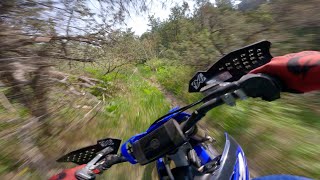 2023 YZ250 RAW POV Trail Riding  Enduro  Pure 2 Stroke [upl. by Adiv]