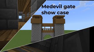 Showcase to medevil minecraft gate [upl. by Droffilc]