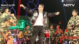 Sonu Sood Grooves With Soldiers Of Border Security Force Watch In HD [upl. by Asinet]