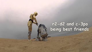 R2D2 and C3PO being best friends for 3 minutes straight [upl. by Egon]