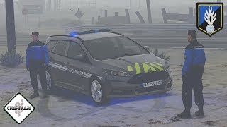 GTA 5  LSPDFR  GENDARMERIE  FORD FOCUS ST  PATROUILLE 67  IVRE EN SERVICE [upl. by Halfdan]