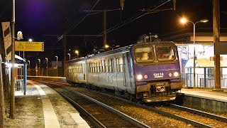 Soirée ferroviaire à Montmélian  Z2 Frecciarossa et Corail [upl. by Rede95]