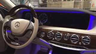 2014 Mercedes S63 W222 Ashtray Removal  Crux Video In Motion Kit [upl. by Yobybab388]