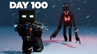 Surviving The Scariest Winter Storm In Minecraft FULL MOVIE [upl. by Devonne]