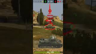 WotBlitz навчання 1vs4 blitz wotblitz tank wot танкі 2024 tanksblitz tanks refod [upl. by Catlin]