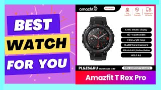 Amazfit Trex Trex Pro T Rex GPS Waterproof Smartwatch [upl. by Riesman894]