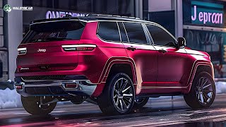 New Look 2025 Jeep Grand Cherokee Launched  More Tech Modern Luxury SUV [upl. by Ostap]