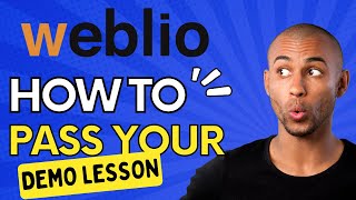 How to pass your demo lesson 2022Weblio esl [upl. by Olaf44]