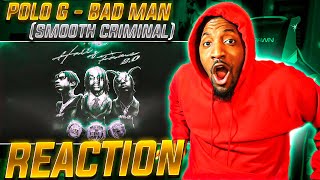 NoLifeShaq REACTS to Polo G  Bad Man Smooth Criminal [upl. by Ibocaj407]