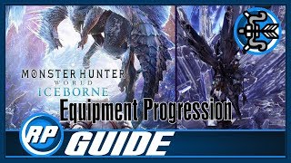 MHW Iceborne Bow Equipment Progression Guide Step by Step Recommended Playing [upl. by Annaihs341]