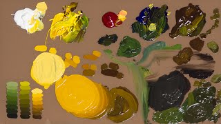 how to mix colors with oil paint [upl. by North949]