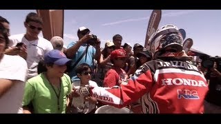 Team HRC  Dakar 2013 SS12 [upl. by Aneekahs]