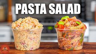 Obsession Worthy Pasta Salad Recipes 2 Ways [upl. by Ettenay]