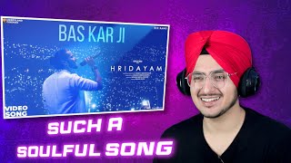 Bas Kar Ji reaction  Hridayam Pranav  Darshana  Kalyani  Hesham Sachin Warrier  Bulleh Shah [upl. by Idolah912]