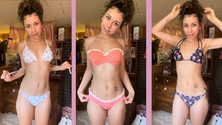 ⭐️☀️Summer Bikini Haul 🌸🌺🌷 [upl. by Enelyaj117]