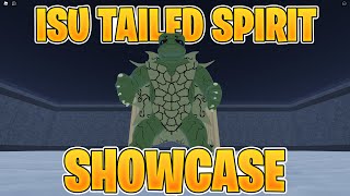 GIVEAWAY NEW Isu Tailed SpiritThree Tails Showcase Isobu Revamped  Shindo Life  ROBLOX [upl. by Towney]