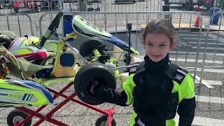 EP 11 First race weekend in an LO206 Cadet kart [upl. by Daas]