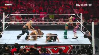 WWE Raw 01 08 11 Divas Battle Royal 1 Contender For The WWE Divas Championship 1080p YouTube [upl. by Fechter]