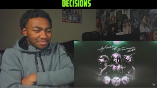 Polo G  Decisions Official Audio REACTION [upl. by Enaek]