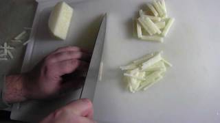 How to Cut Batonnet Allumette or Julienne [upl. by Ahseeyt]