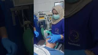 General Anesthesia in laprascopic cholecystectomy 2 intubation induction [upl. by Euginimod]