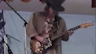 Stevie Ray Vaughan with Jimmie Vaughan  In the Open  New Orleans Jazz Festival 1990 [upl. by Llertnad]