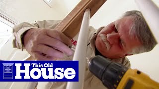 How to Replace a Stair Railing  This Old House [upl. by Thor]