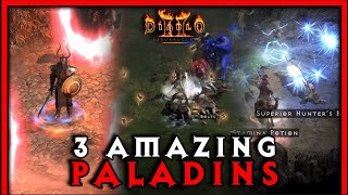 These 3 Paladins are so GODLY and Cheap everyone Plays Them  Diablo 2 Resurrected [upl. by Araiet709]