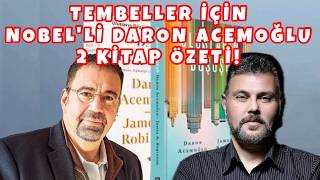 BU 2 KİTAP DARON ACEMOĞLU’NA NOBEL GETİRDİ İŞTE ÖZETİ  MURAT MURATOĞLU [upl. by Anifares]