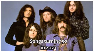 160 Songs That Turn 50 Years Old in 2023 [upl. by Lorrayne]