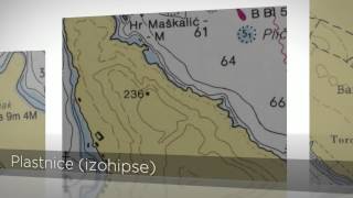 Topografski znaki in krajšave na navigacijskih kartah za izpit za čoln [upl. by Grenier]