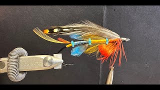 Live fly tying with Jonas Andersson tying the Traherne pattern Nepenthian part 1 [upl. by Mailliwnhoj365]