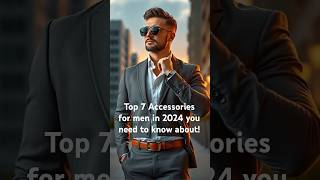 Top 7 Accessories for Men in 2024 You Need to Know About [upl. by Ajssatsan840]