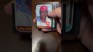 1987 Donruss Baseball Cards junkwax mlb [upl. by Siberson]