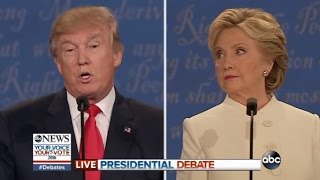 Third Presidential Debate Highlights  Trump Clinton on Abortion [upl. by Stargell]