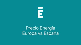 ¿Cuál es la diferencia del precio de la luz en Europa y España [upl. by Enneibaf]